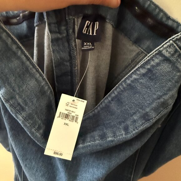 Gap  Denim Midi Dress NWT XXL - Picture 5 of 5